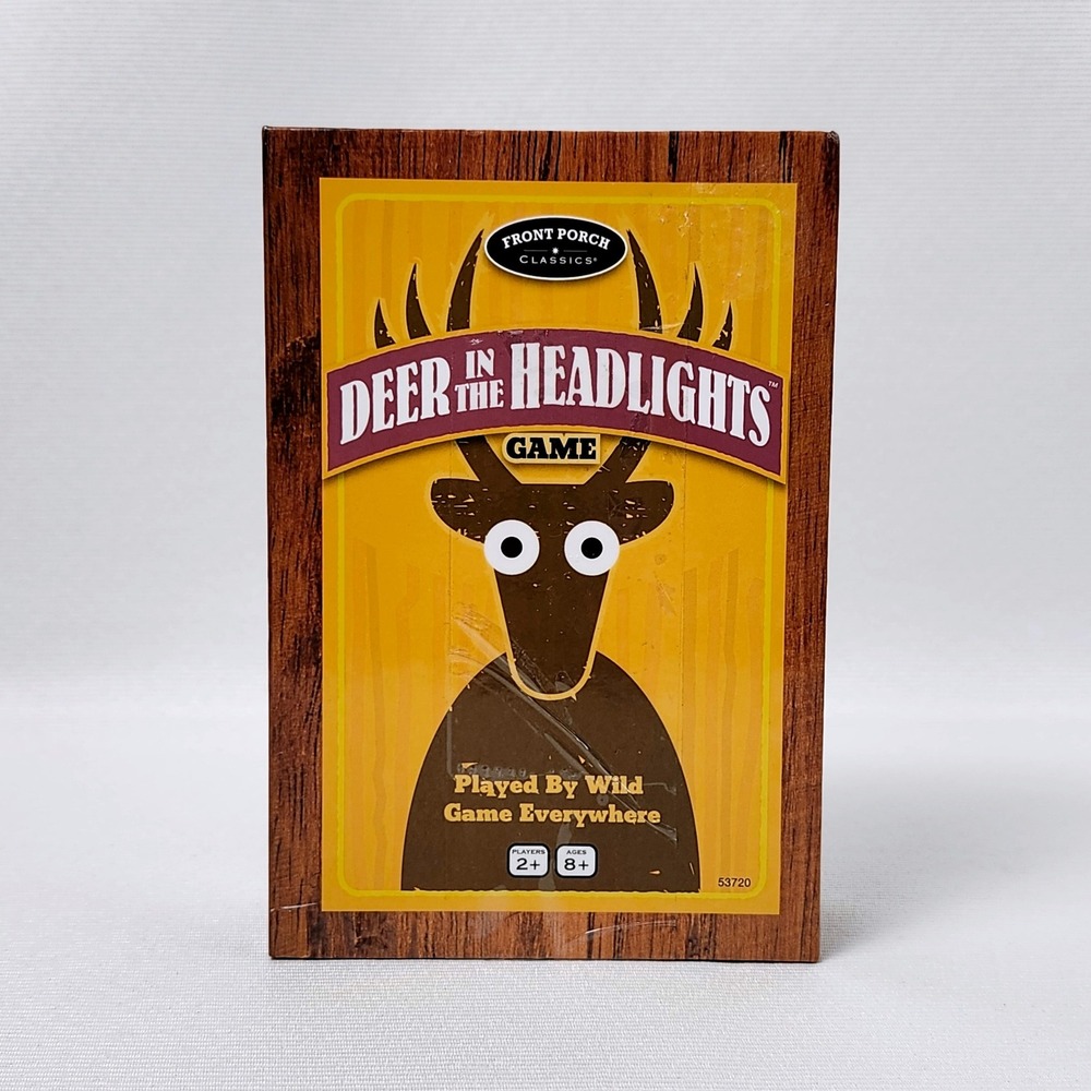 Front Porch Classics Deer in the Headlights Card Game Fun‎ Family Kid Friendly